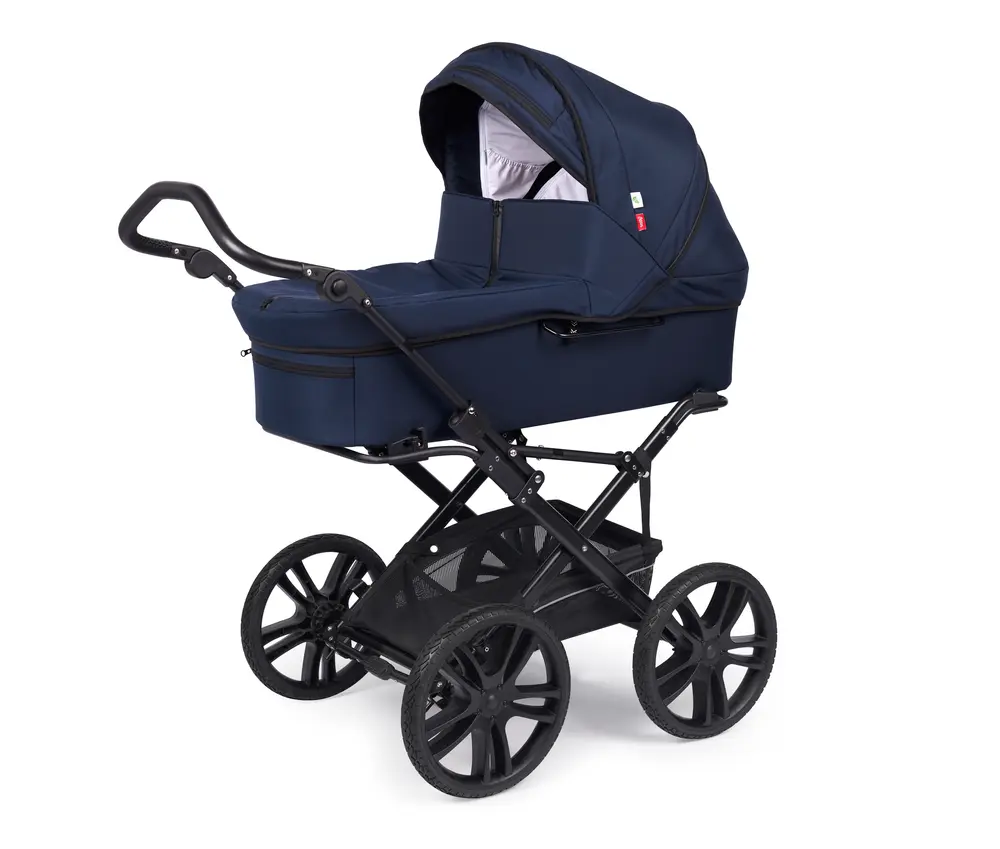 North Barnevogn Dark Blue - Odder Barnevogne  - 5710271800692