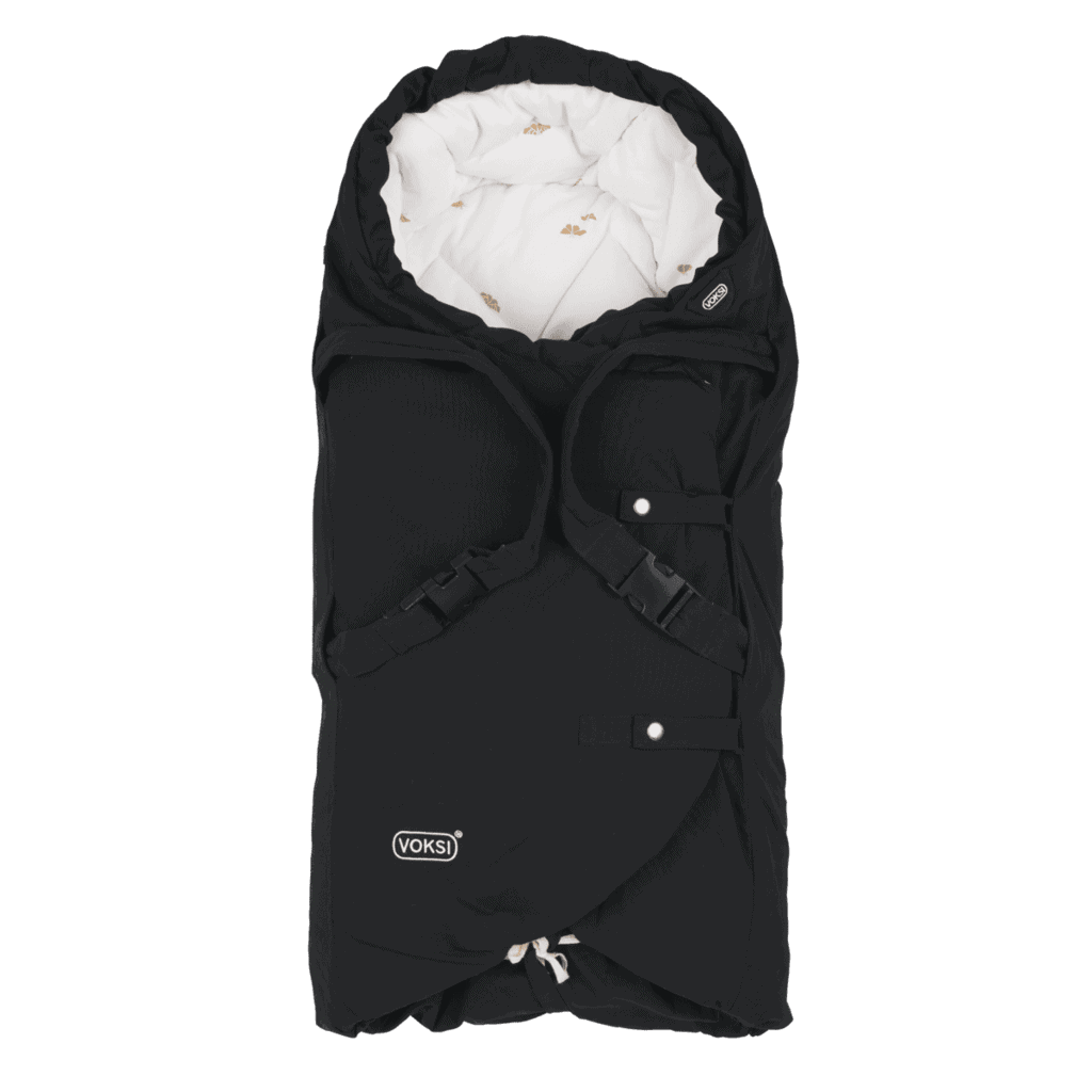 Sort Voksi Carry North Black Wings - Voksi Barnevogne  - 7072754016258