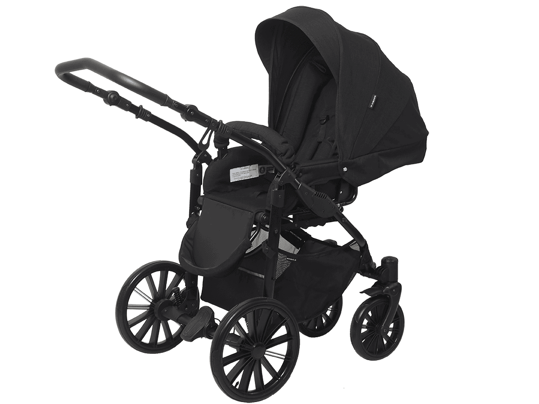 Sort Nordic Seat Dusty Black - Basson Baby Barnevogne  - 5904906060722