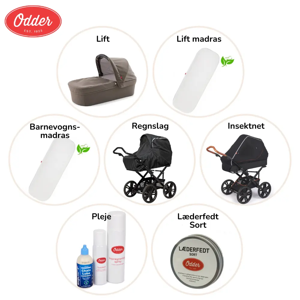Odder Must Haves Lift Linen - Odder Barnevogne  - 5710271273786