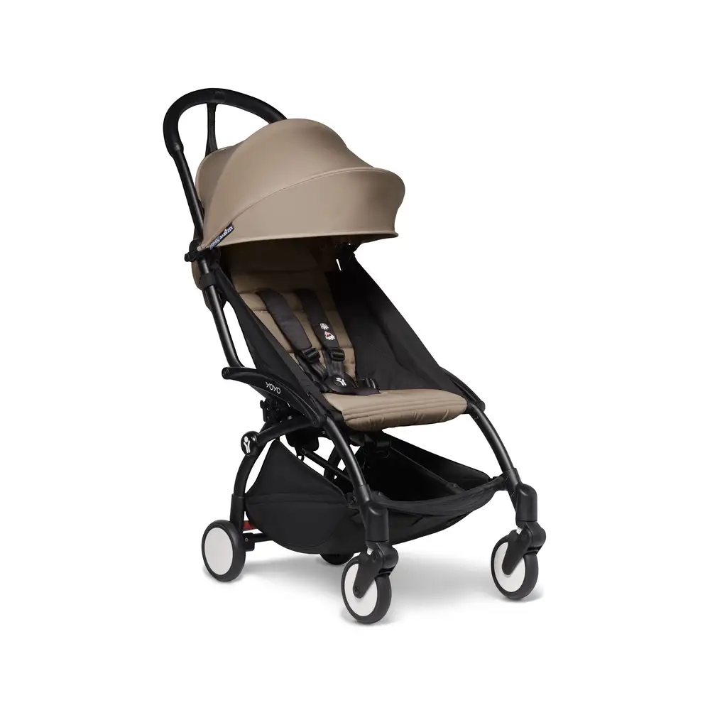 Sort Babyzen Yoyo Taupe Black - Babyzen Barnevogne  - 3701244000579