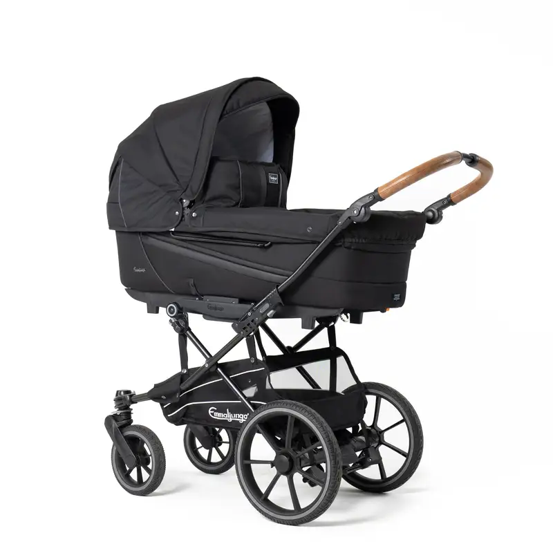 Sort Emmaljunga Big Star Supreme Black - Emmaljunga Barnevogne  - 7332650150044