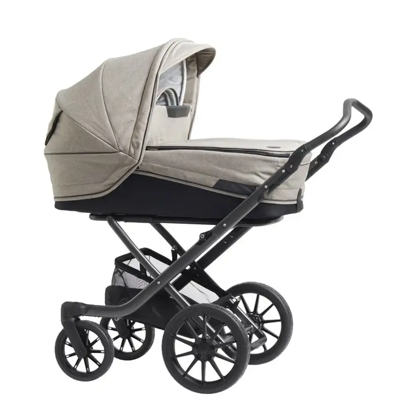 Sort Stork Free Stel: Overdel: Sand - Stork Barnevogne  - 2999000418015