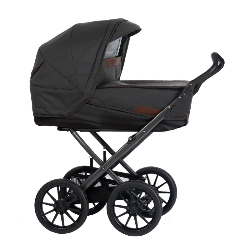 Stork Classic Stel: Carbon Overdel: Melange Brown - Stork Barnevogne  - 5710156109308