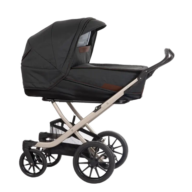 Stork Free Stel: Champagne Overdel: Melange Brown - Stork Barnevogne  - 5710156109308