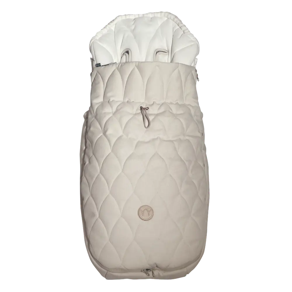 Beige Kørepose Oat - Najell Barnevogne  - 7350080243266