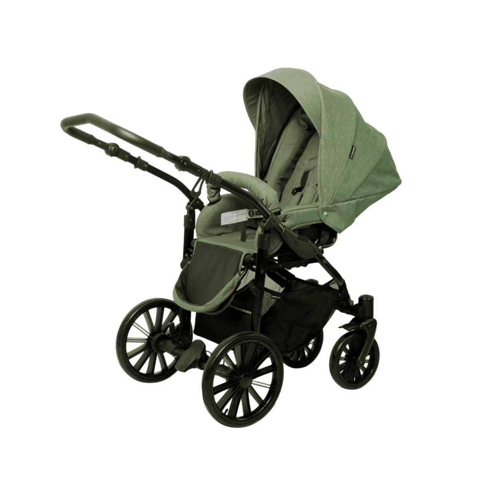 Grøn Nordic Seat Dusty Green - Basson Baby Barnevogne  - 5904906060760